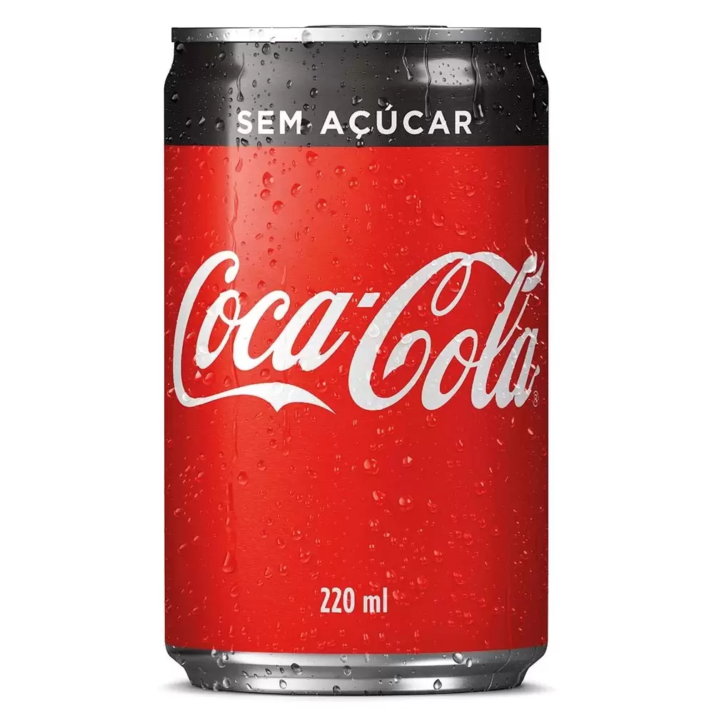 Refrigerante Coca Cola Zero Lata Ml