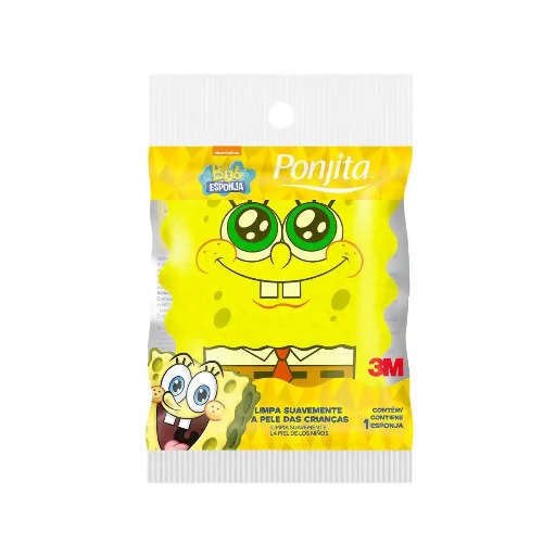 Esponja Banho Ponjita Bob Esponja