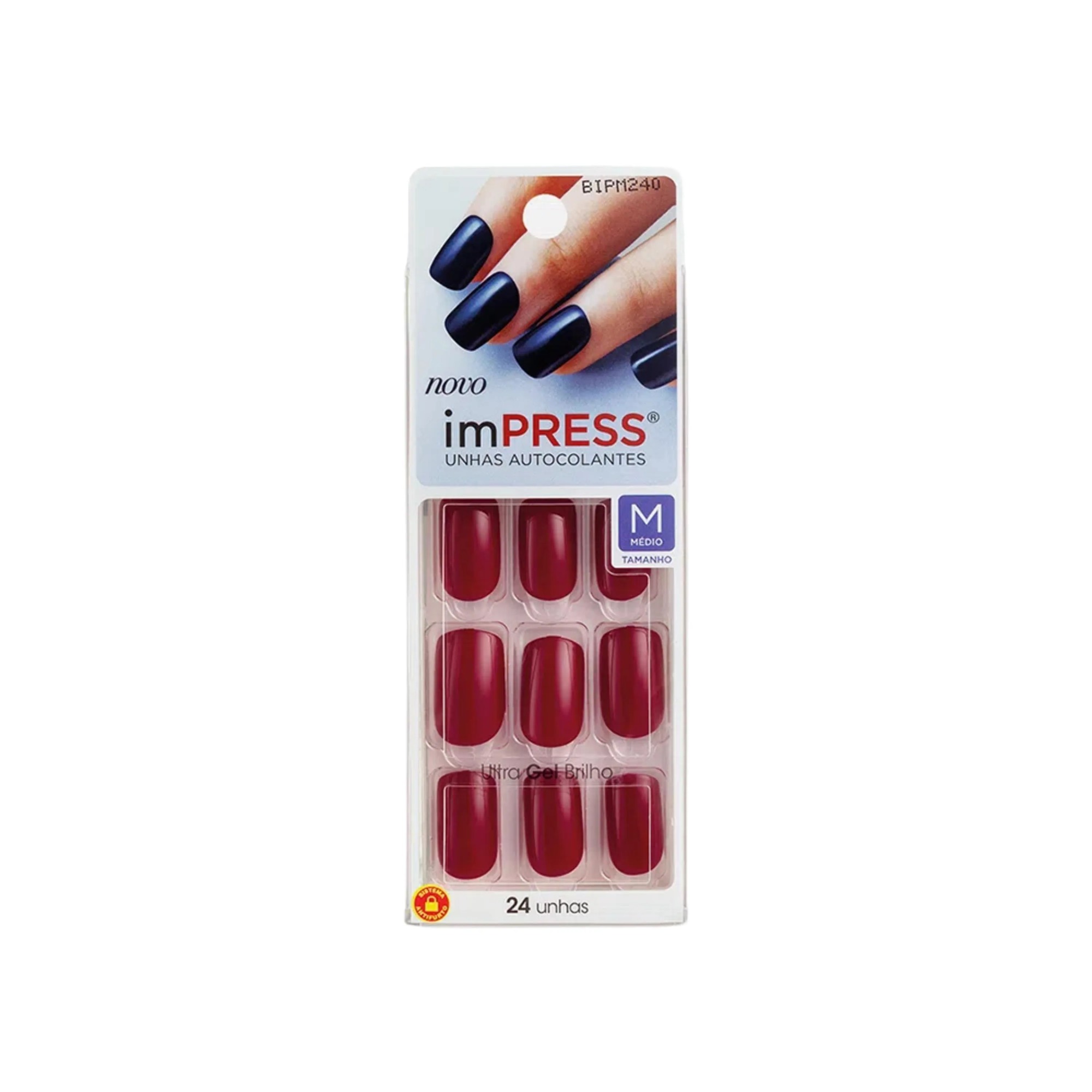 Unhas Postiças Kiss New York Impress Medio Message Me