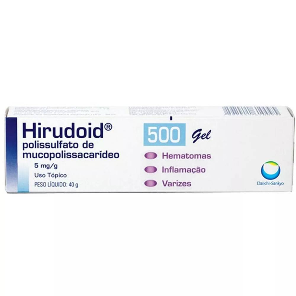 Hirudoid Gel 500mg com 40g