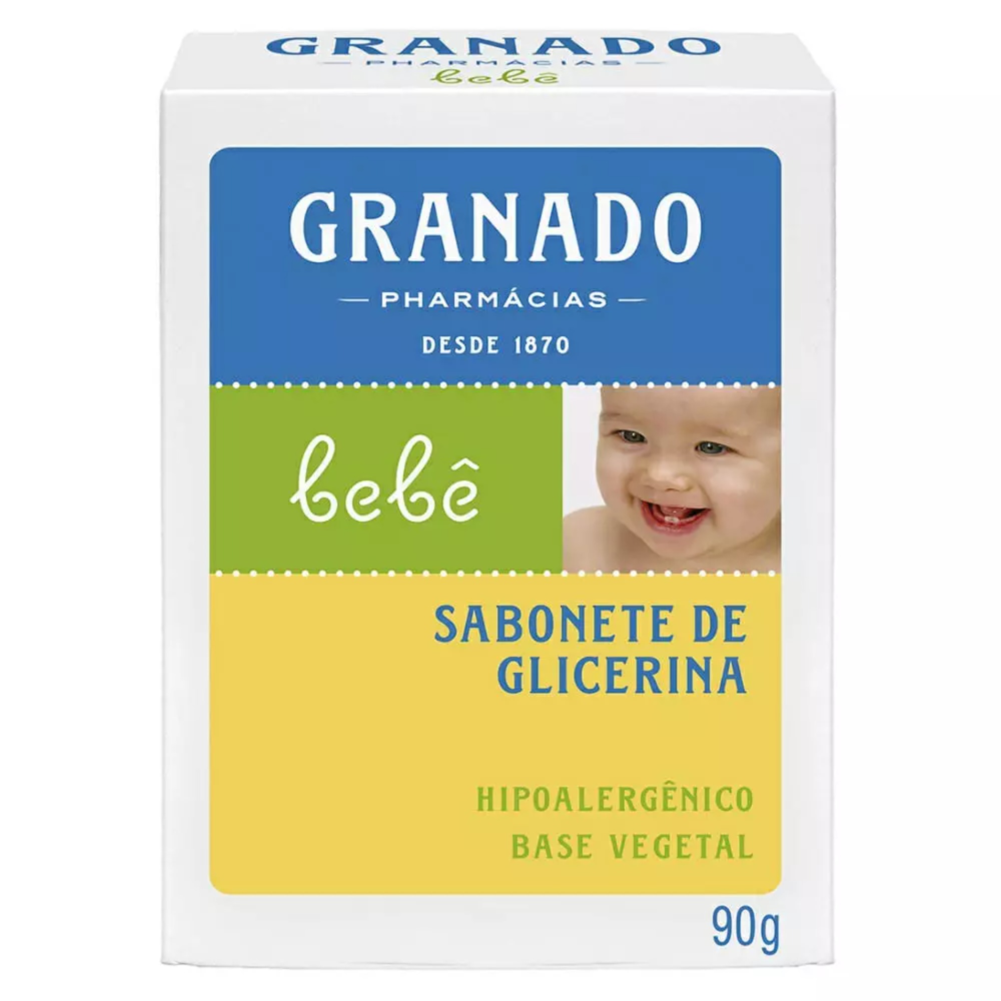 Sabonete Glicerina Granado Bebê 90g