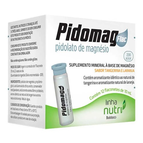 Pidomag 10ml Com 12 Flaconetes
