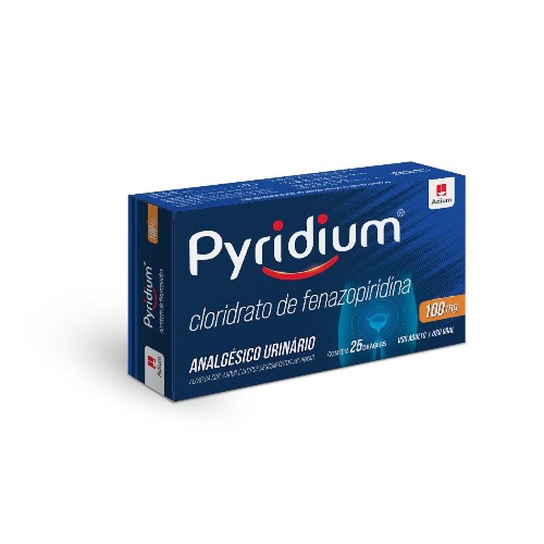 Pyridium 100Mg Com 25 Drágeas