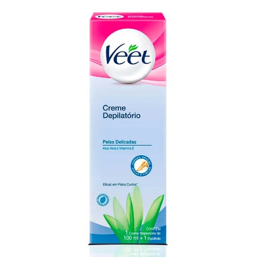 Creme Depilatório Veet 100ml Pele Delicada