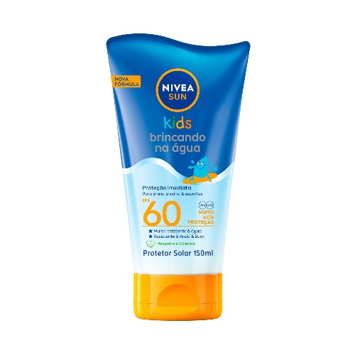 Protetor Solar Nivea Fps60 150ml Kids*