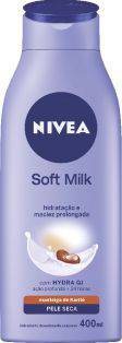Loção Hidratante Nivea 400ml Soft Milk