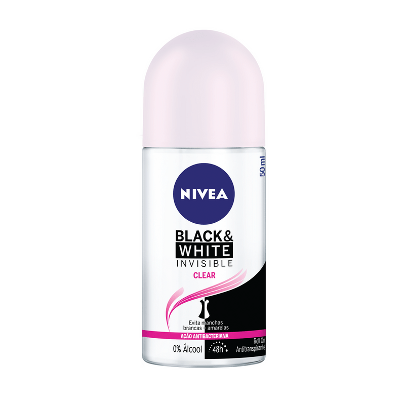 Desodorante Nivea Invisible B&W Roll-on 50ml