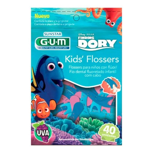 Fio Dental Gum Flosser Disney Dory 40un