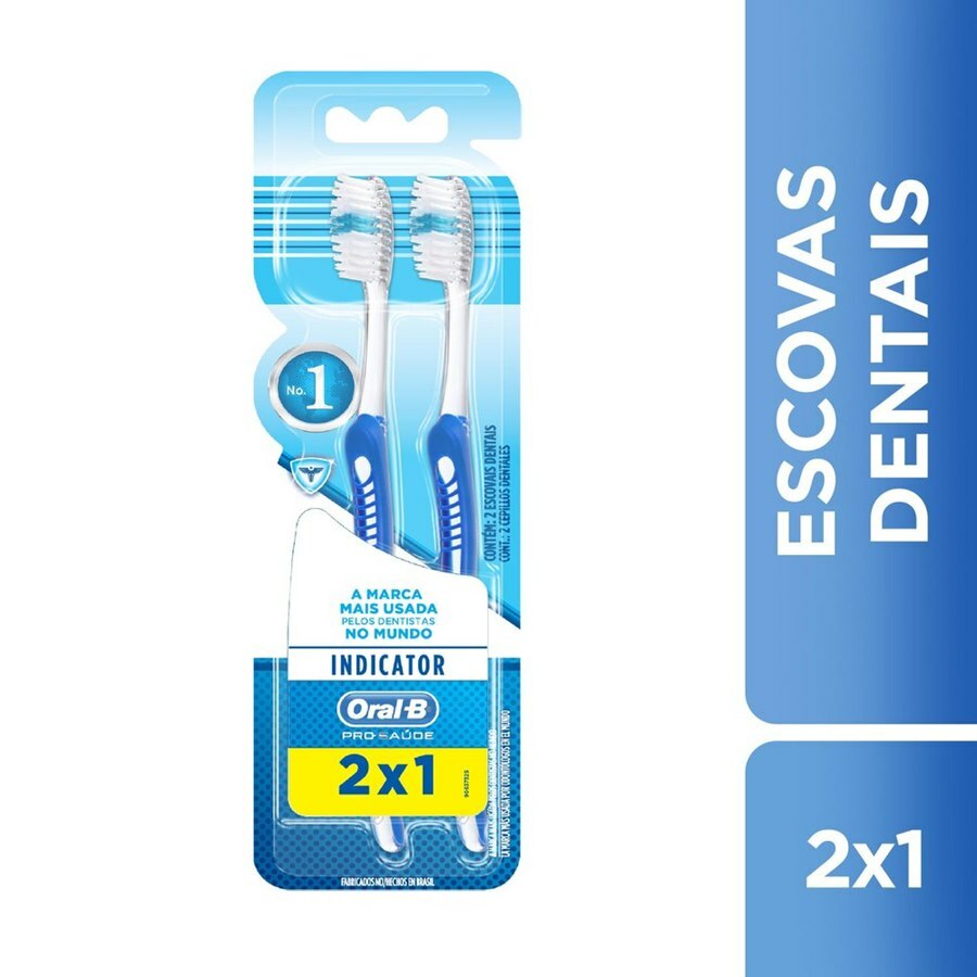 Escova Dental Oral B Indicator Plus Leve 2 Pague 1