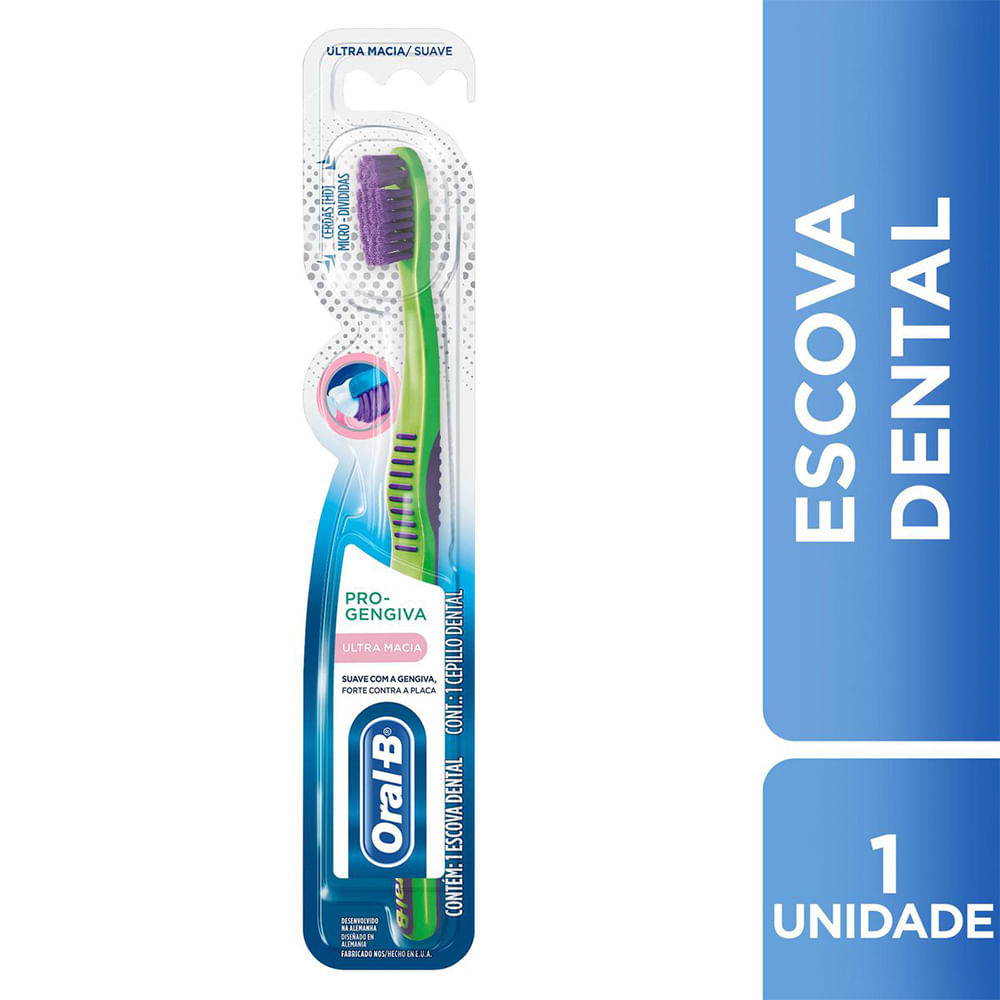 Escova Dental Oral B Pro Gengiva 35 Ultra Macia 1 Unidade