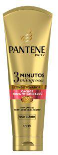 Condicionador Pantene 3 Minutos Milagrosos Cachos Hidra-Vitaminados 170ml