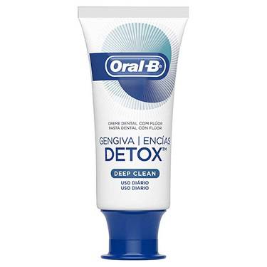 Creme Dental Oral B Detox Deep Clean 100g