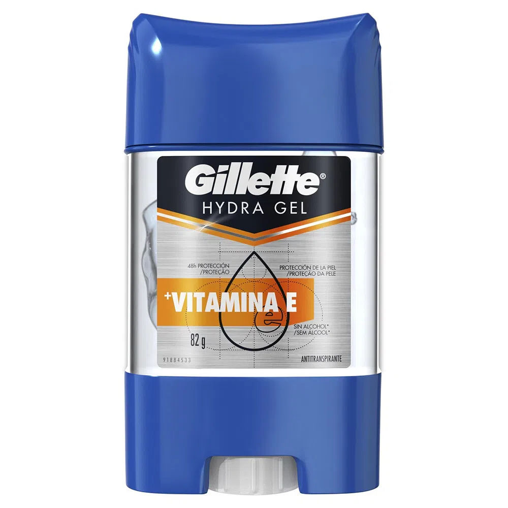 Desodorante Gillette Hydra Gel Vitamina E 82g
