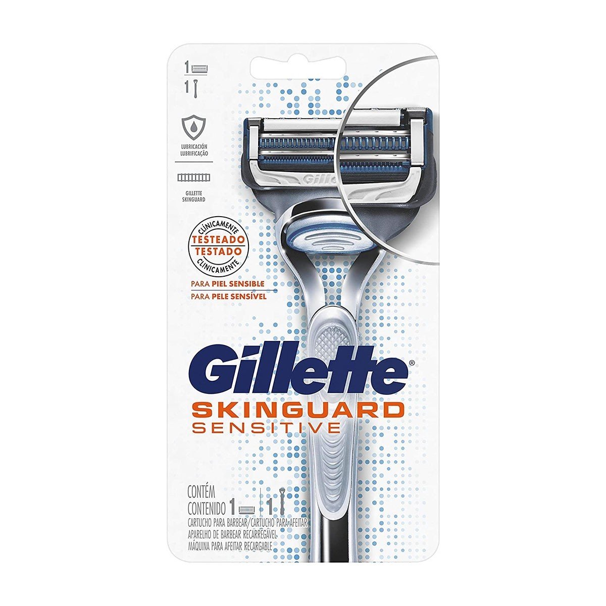 Aparelho De Barbear Gillette Skinguard Sensitive com 1 Unidade