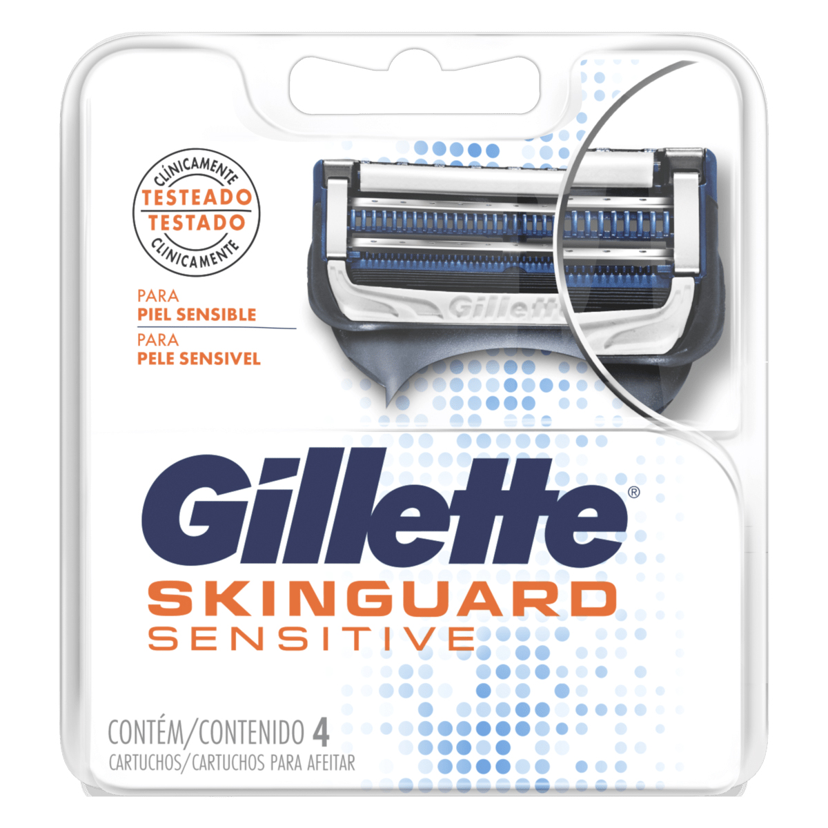 Garga Gillette Skinguard Sensitive 4 Unidades