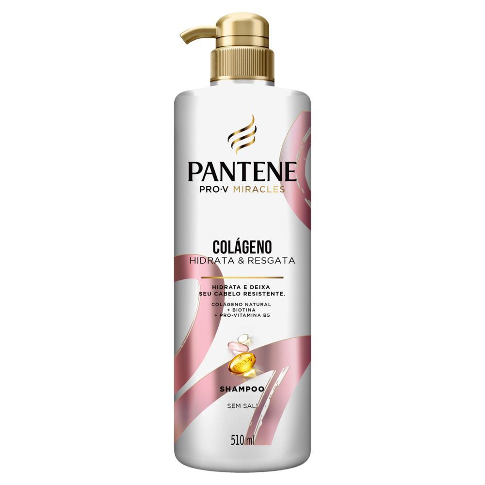Shampoo Pantene 510Ml Colageno Hidrata E Resgata
