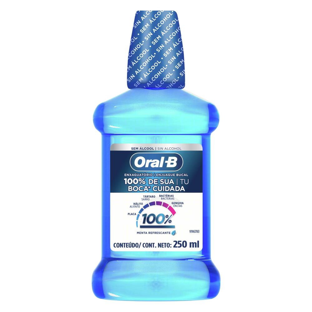 Enxaguante Bucal Oral B 250ml 100%