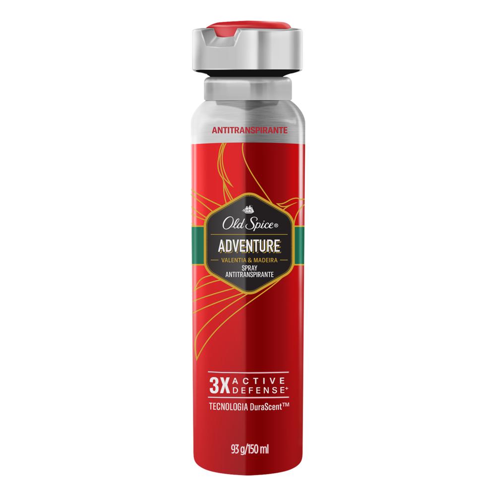 Desodorante Old Spice Aerosol 150ml Adventure