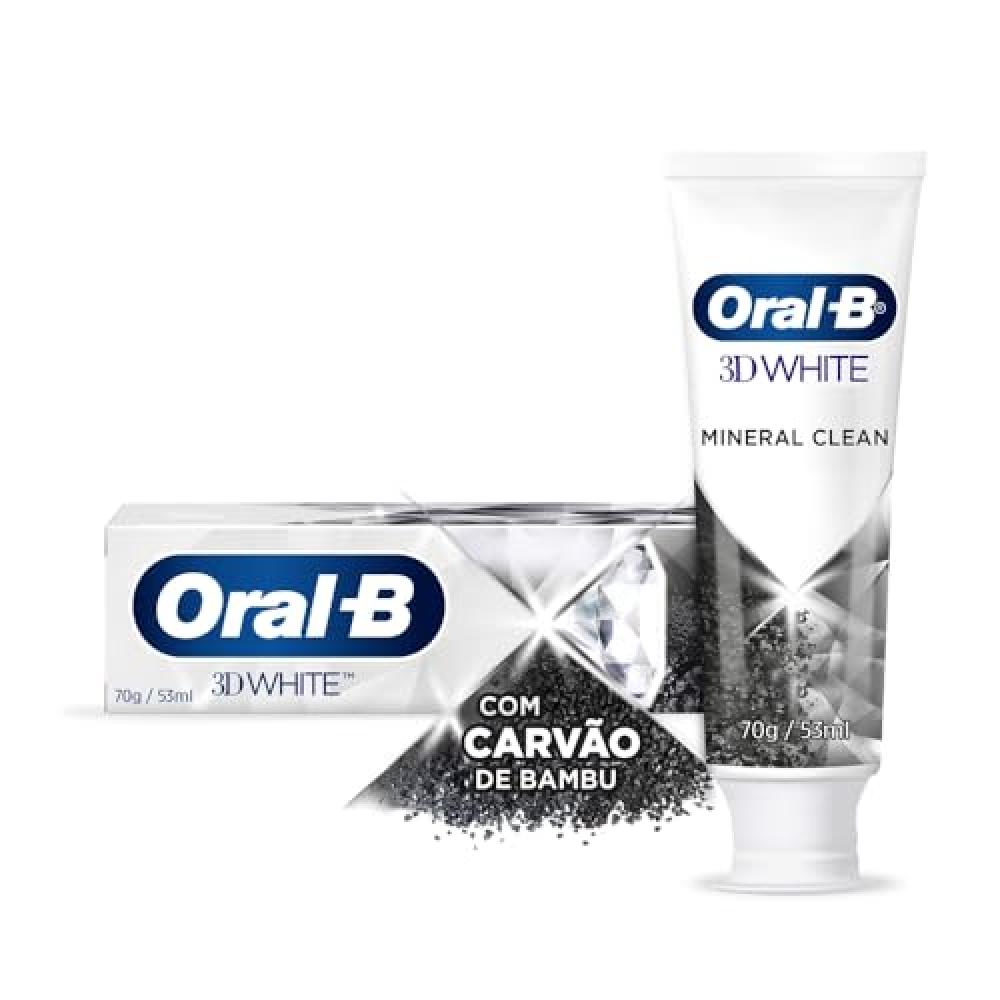 Creme Dental Oral B 3D White 70G Mineral Clean