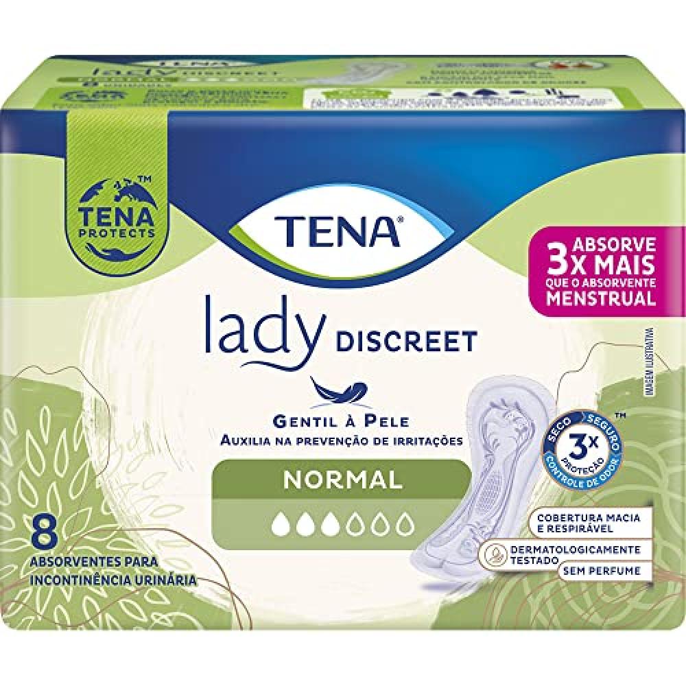 Absorvente Tena Lady Discreet Normal 8 Unidades