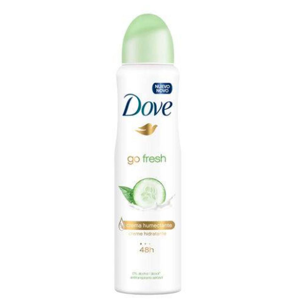 Desodorante Dove Aer 150ml Go Fresh Pepino