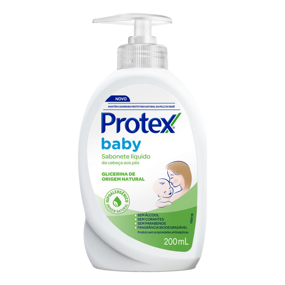 Sabonete Líquido Infantil Protex 200ml Glicerina