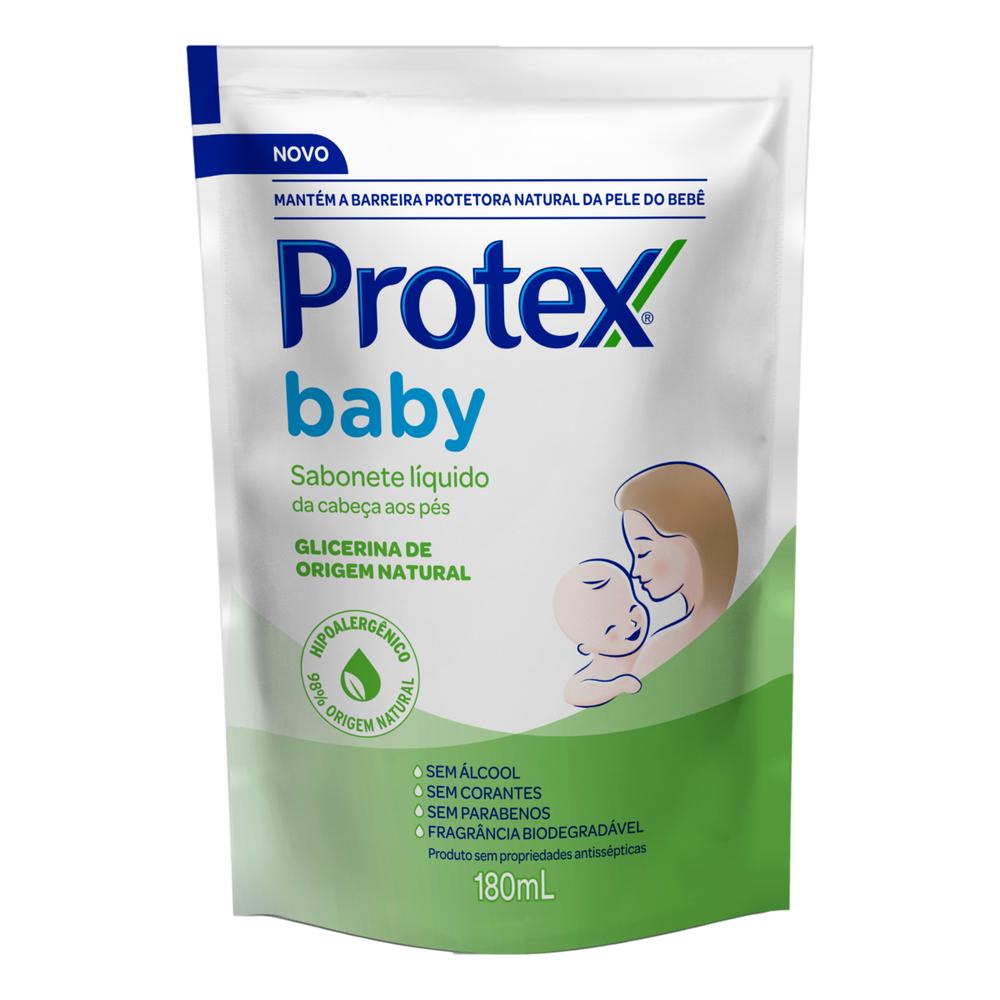 Sabonete Líquido Infantil Protex 180ml Glicerina