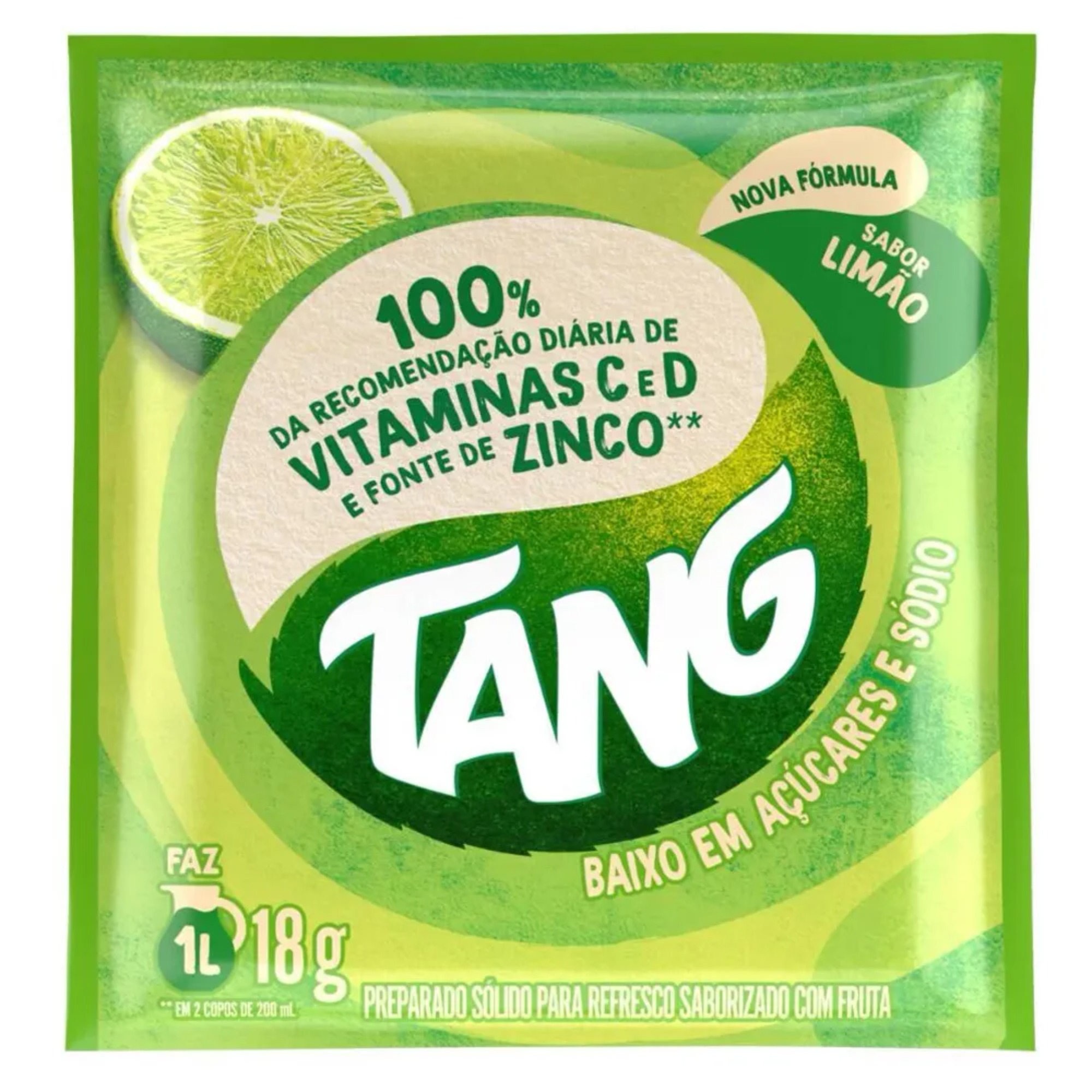 Refresco em Pó Tang Limão 18g