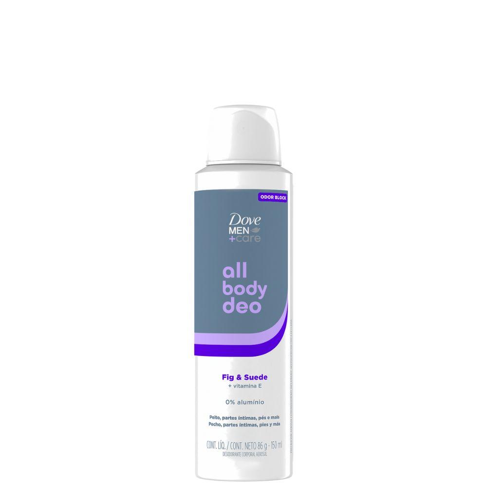 Desodorante Corporal Aerosol Dove All Body Deo 150Ml Men Fig Suede