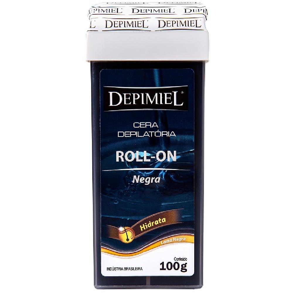 Cera Depilatatória Depimel Refil 100g Negra