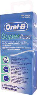Fio Dental Oral B Super Floss Fios 50m