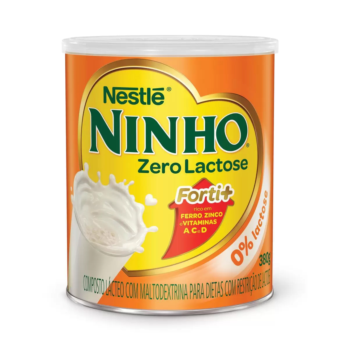 Composto Lácteo Zero Lactose 380g