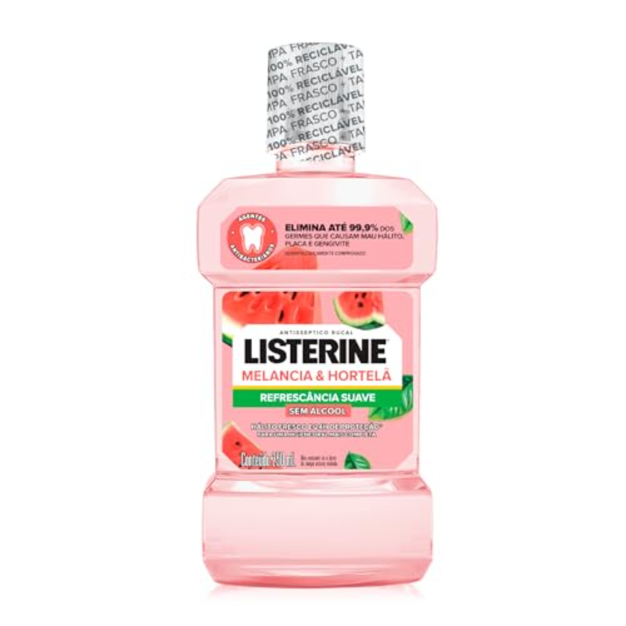 Enxaguante Bucal Listerine Zero Melancia e Hortelã 250ml