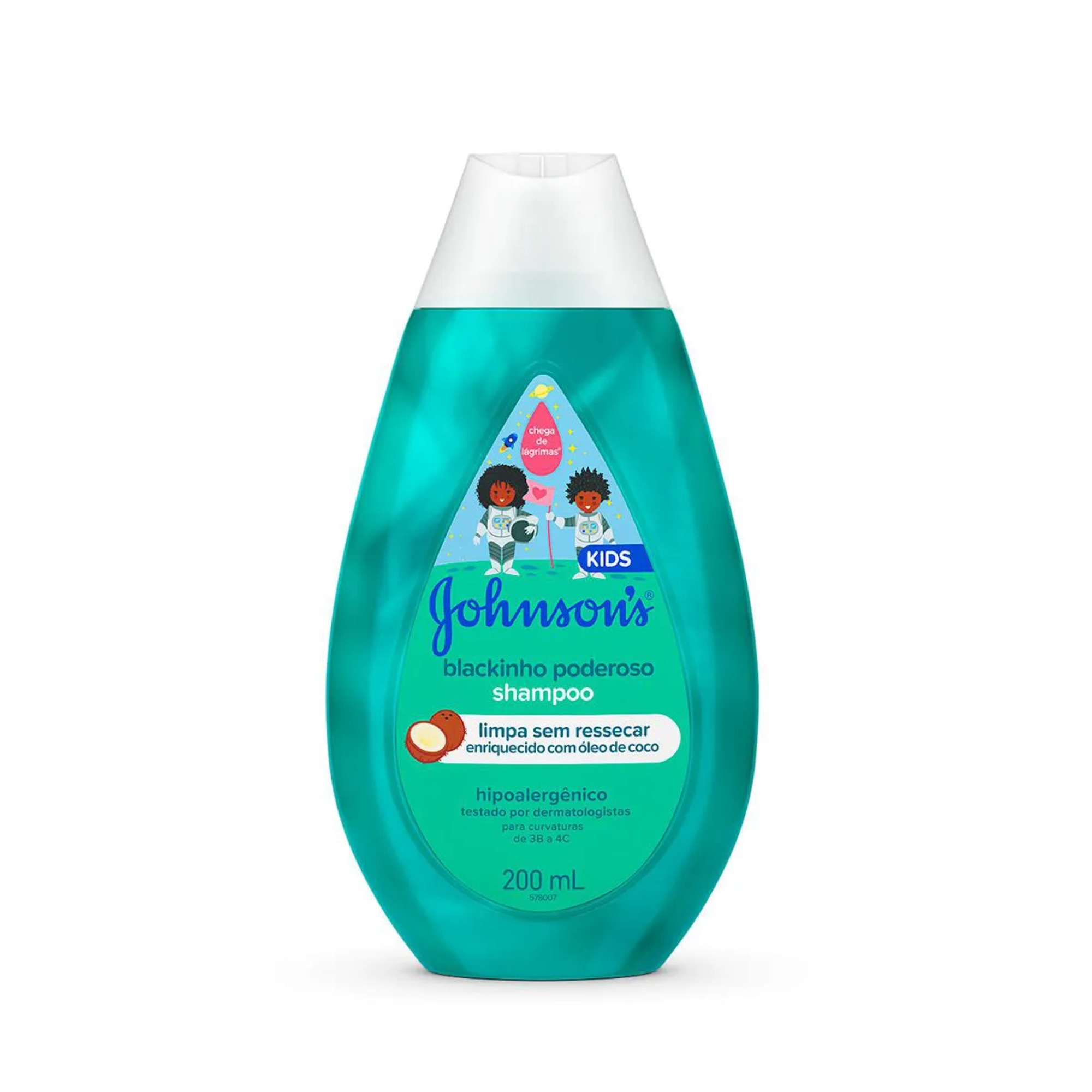 Shampoo Infantil Johnson & Johnson Baby 200ml Brackinho Poderoso