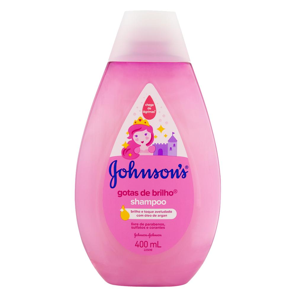 Shampoo Infantil Johnson & Johnson Baby 400ml Gotas de Brilho