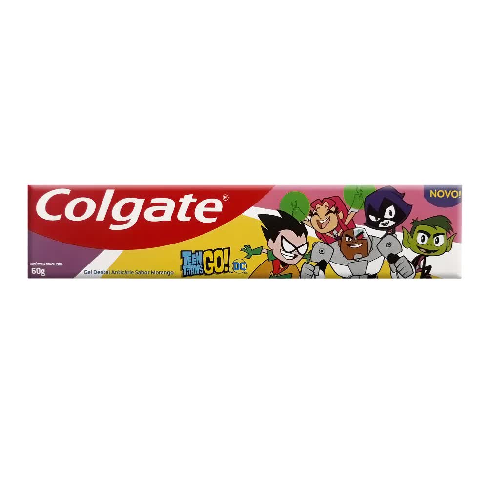 Creme Dental Colgate Kids Teens Titans 60g