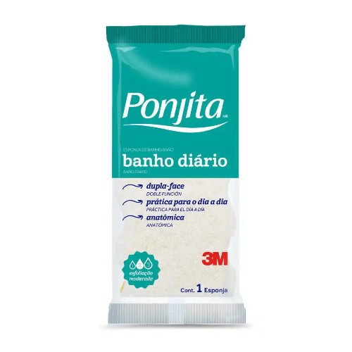 Esponja 3m Ponjita Banho