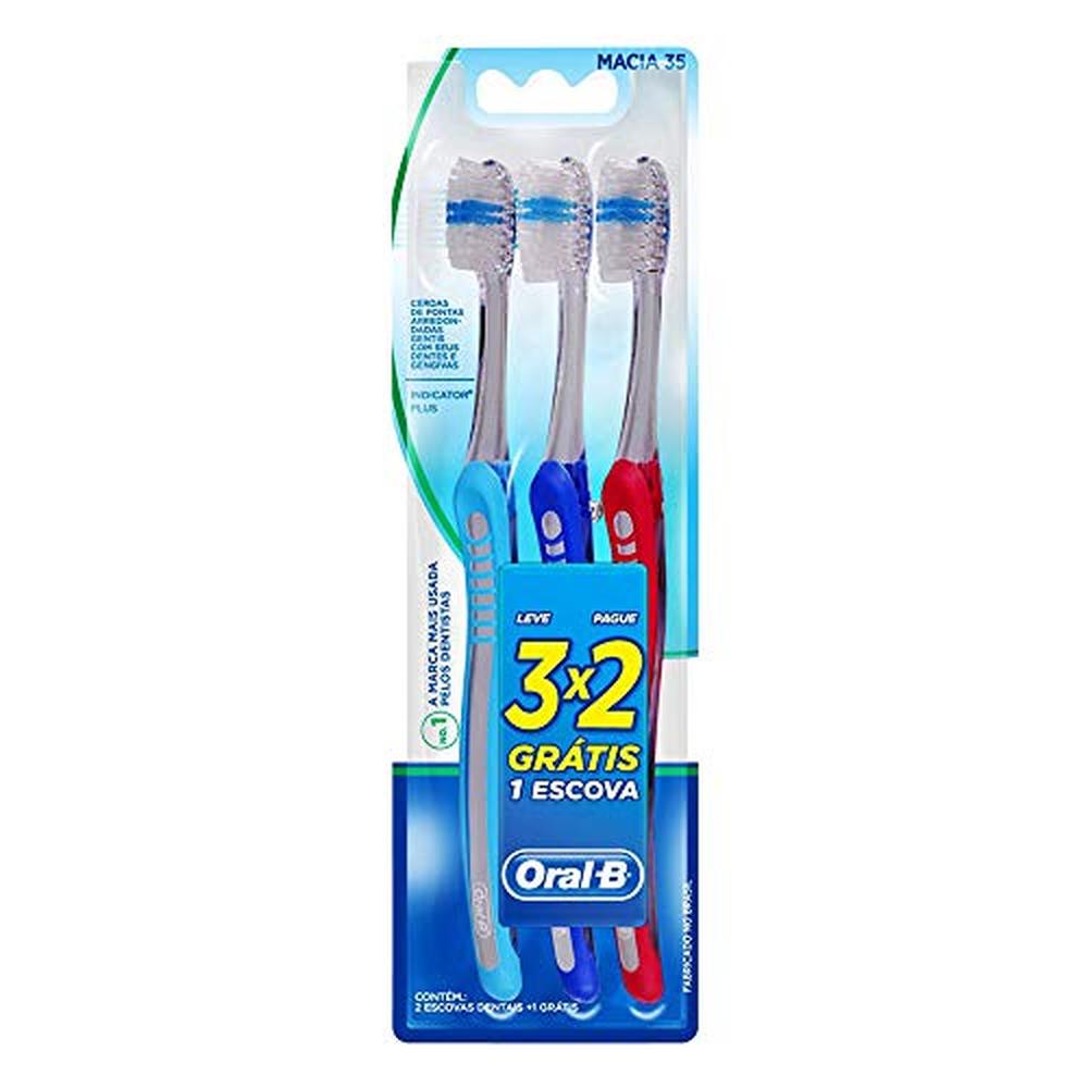 Escova Dental Oral B Indic Media 35 L3 P2*