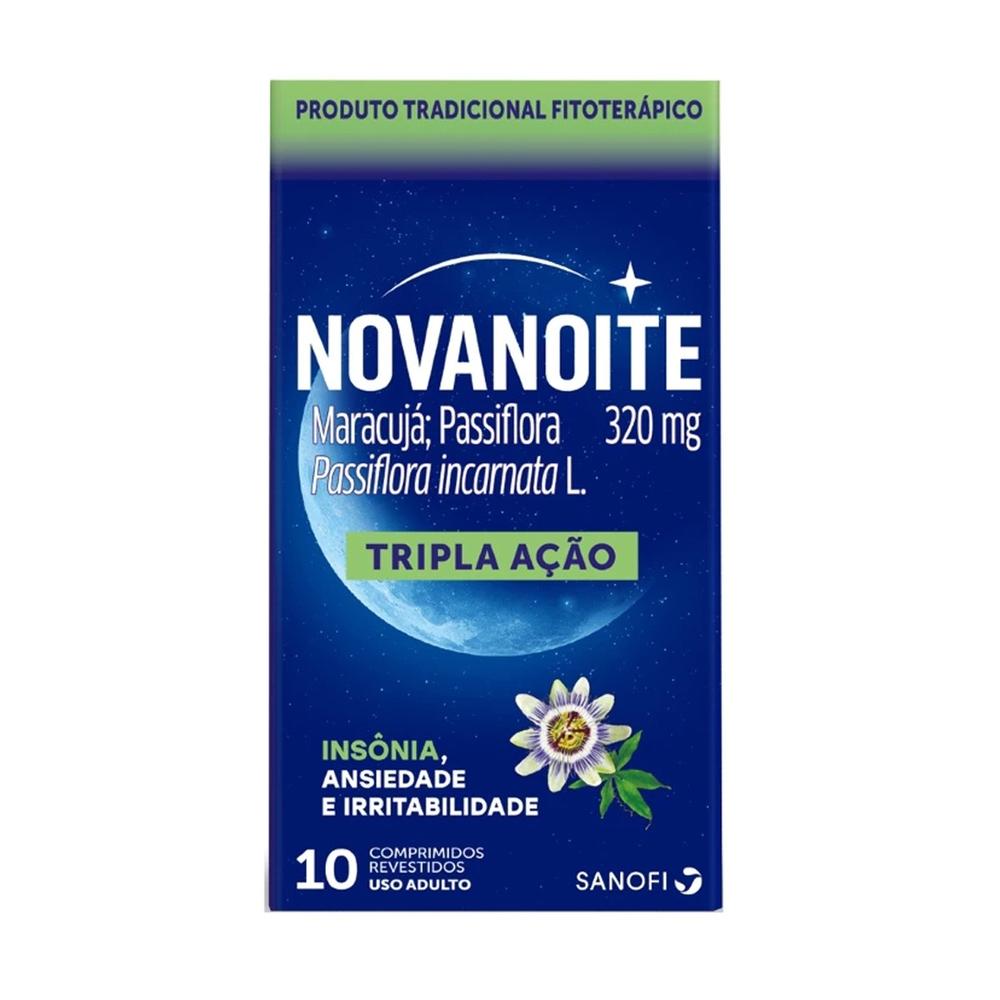 Novanoite Passiflora 320mg Com 10 Comprimidos