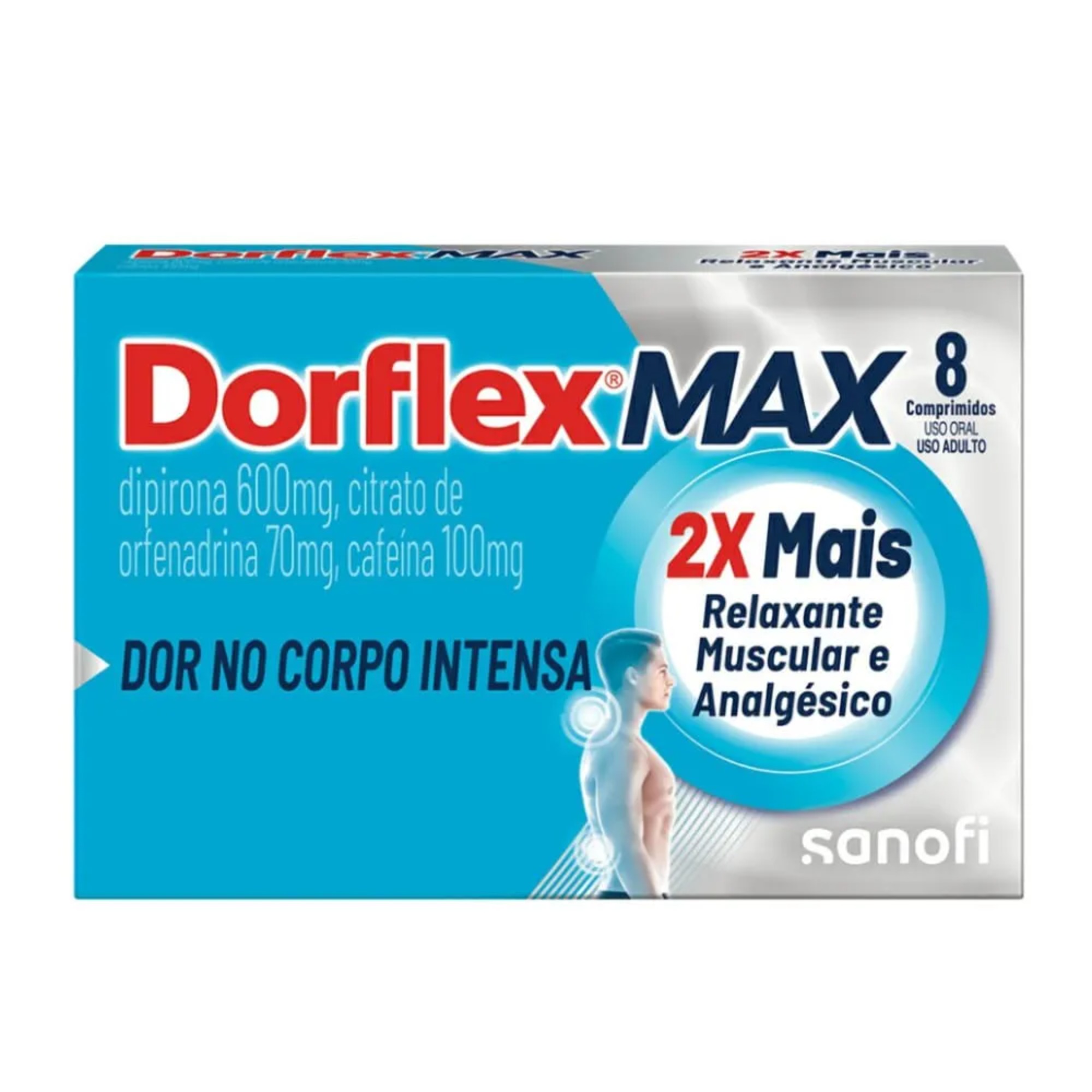 Dorflex Max com 8 Comprimidos