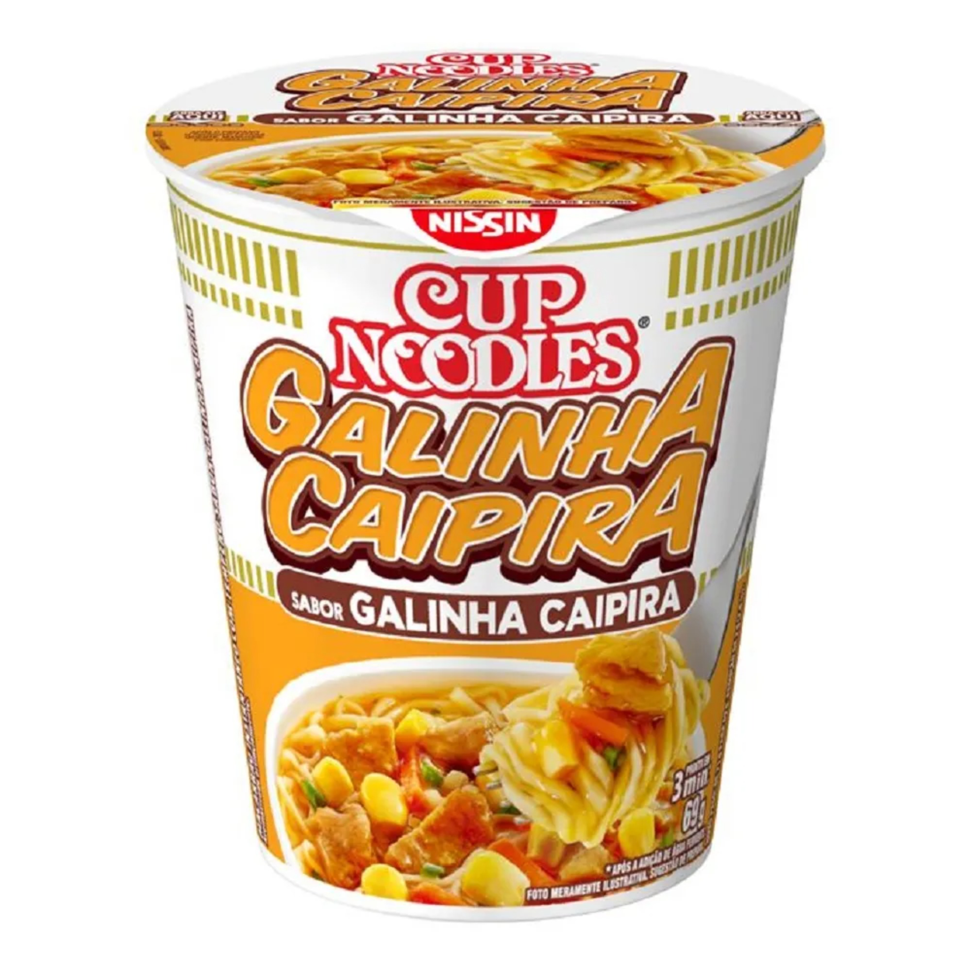 Cup Noodles 68g Galinha Caipira