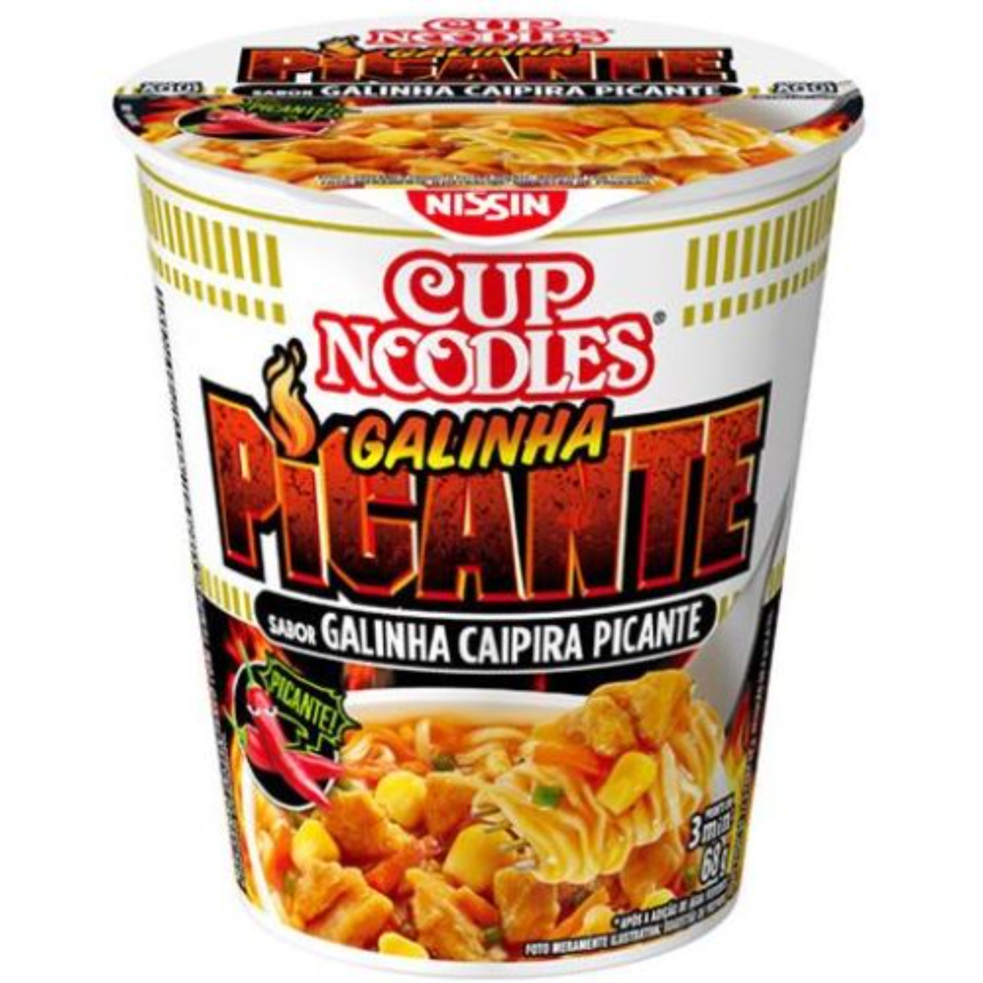 Cup Noodles 65g Galinha Caipira Picante