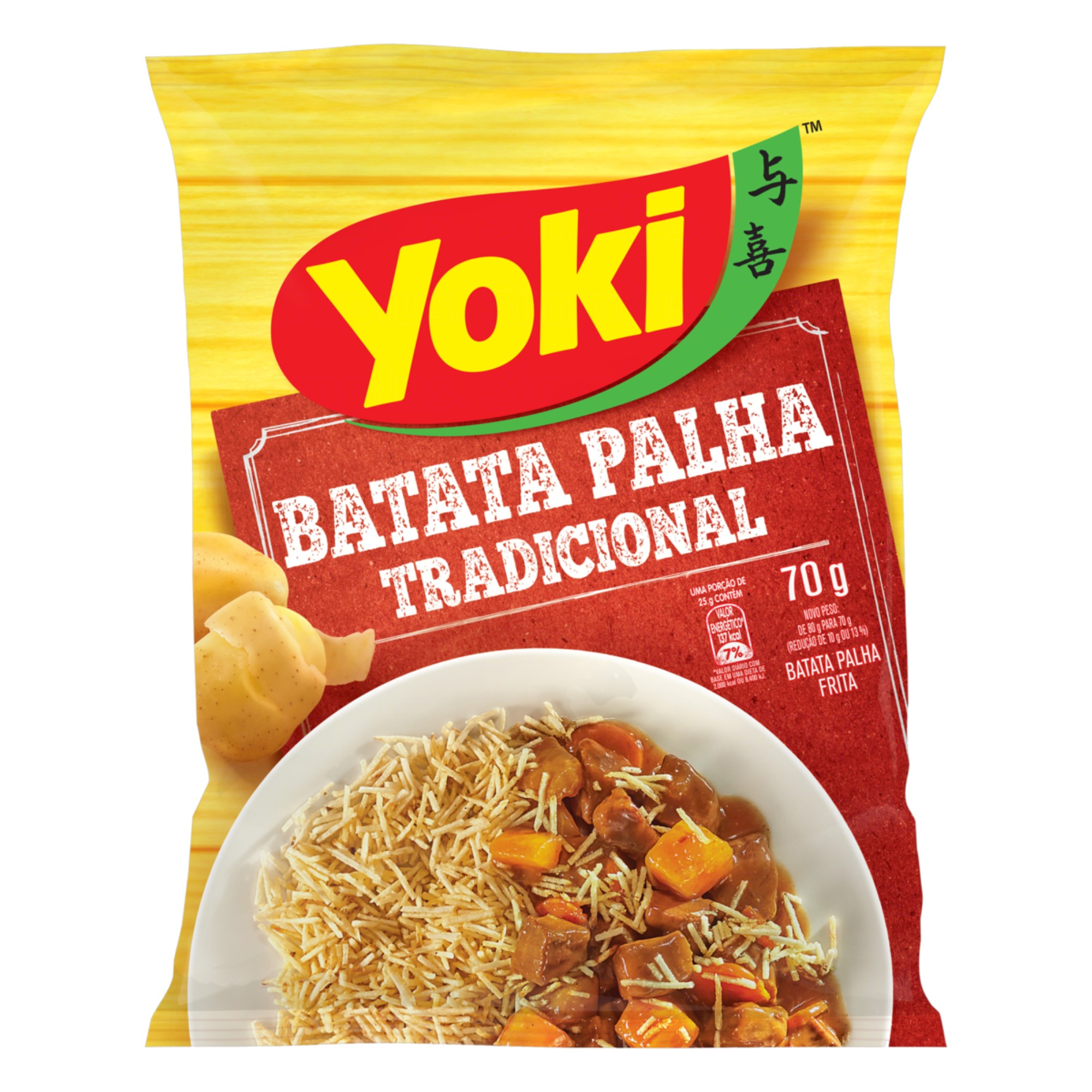 Batata Palha Yoki 70G Tradicional