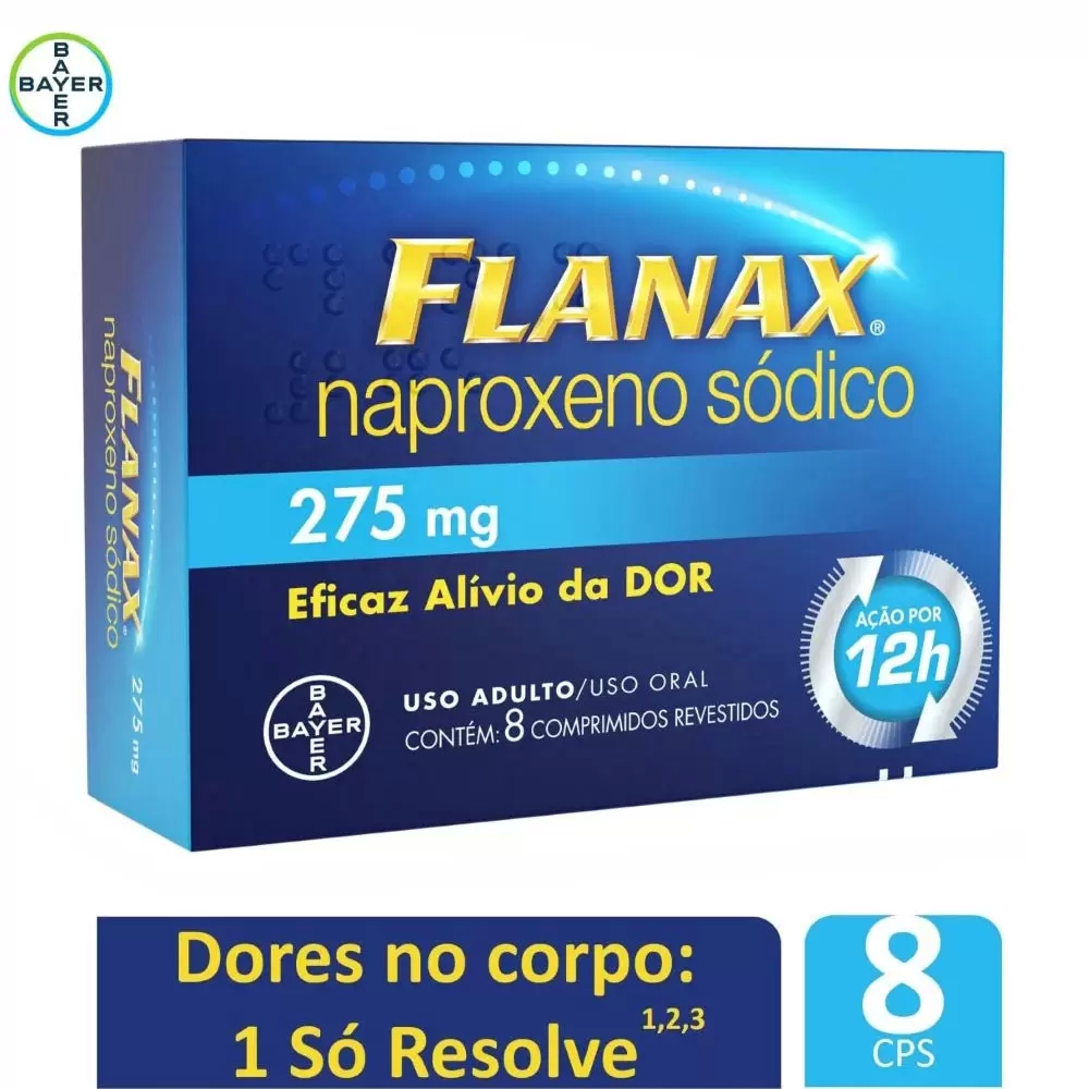 Flanax 275mg 8 Comprimidos