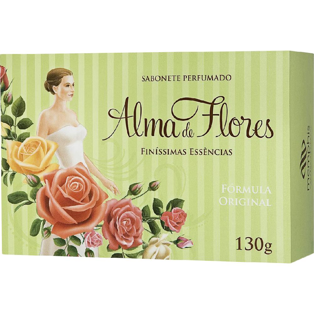Sabonete Alma De Flores 130G Classic Finissimas Essencias