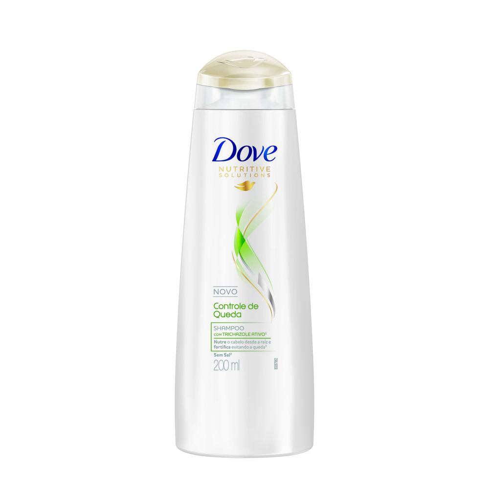 Shampoo Dove 200ml Controle de Queda