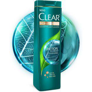 Shampoo Clear Scalpfoods 200ml Detox Diario