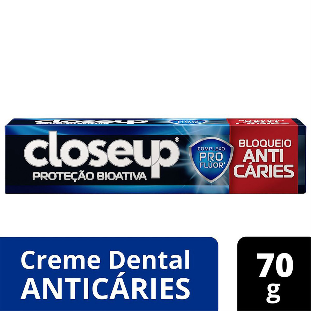 Creme Dental Close Up Complexo Pro-Flúor Anti Caries 70g