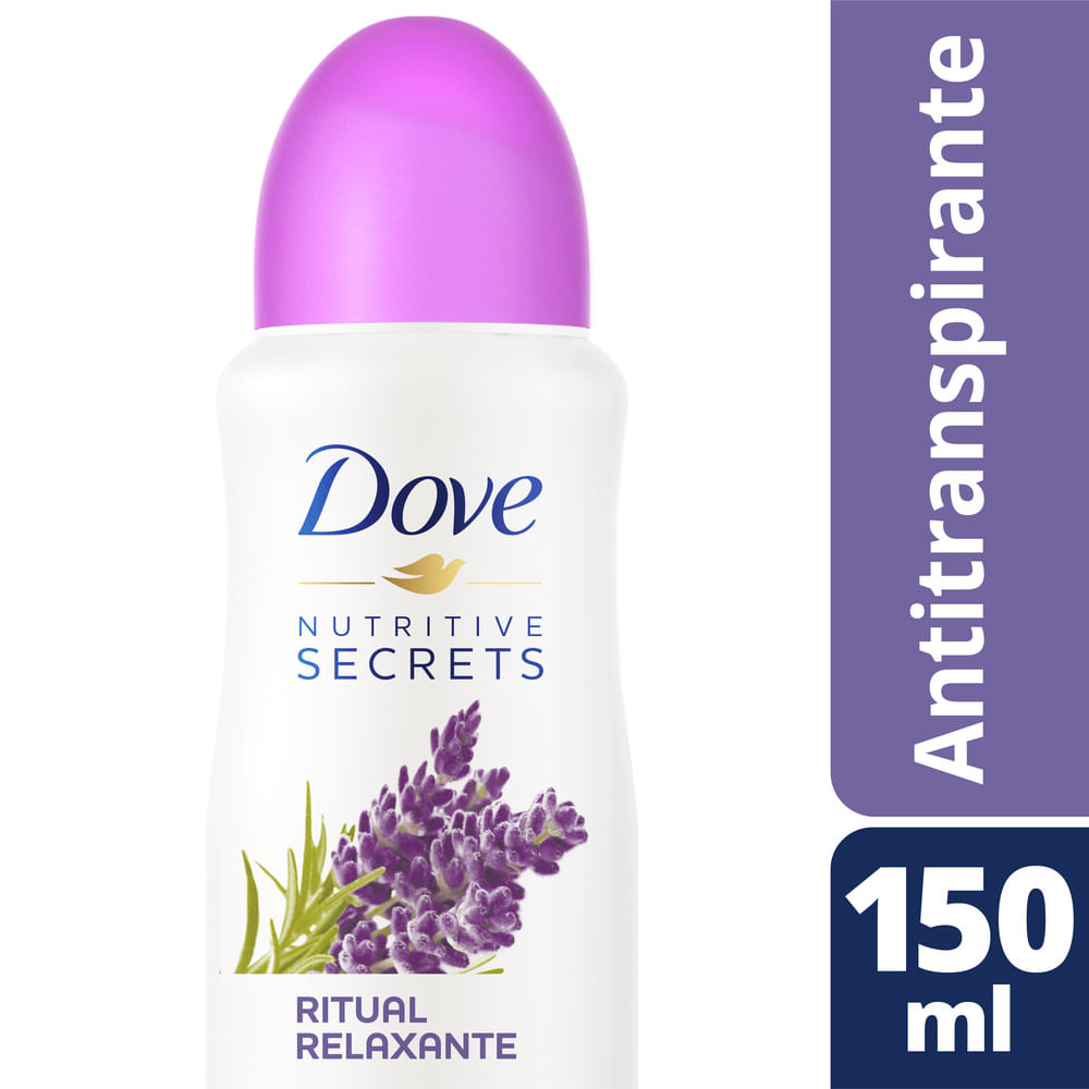 Desodorante Dove Aerosol Ritual Relaxante Lavanda 150ml