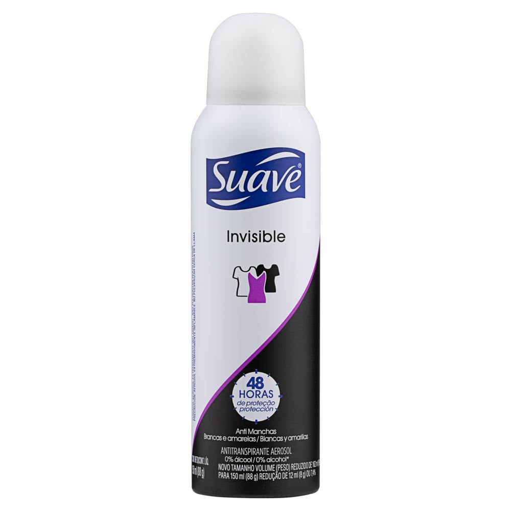 Desodorante Aerosol Suave 200ml Invisivel